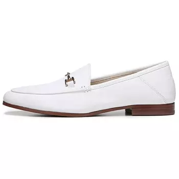 Лоферы женские белые Sam Edelman