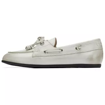 Лоферы женские белый 73Hours