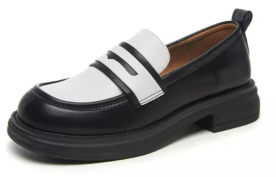 Лоферы женские белый Zgr