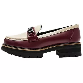 Лоферы женские бежевые Clarks