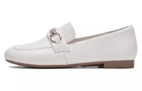 Лоферы женские бежевый Aokang