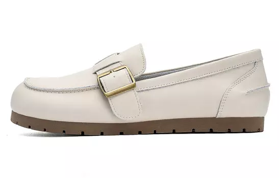 Лоферы женские бежевый Eblan