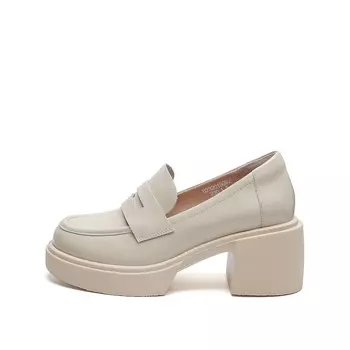 Лоферы женские бежевый Mulinsen