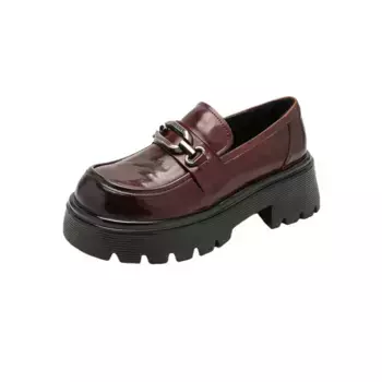 Лоферы женские бордовый Baffn