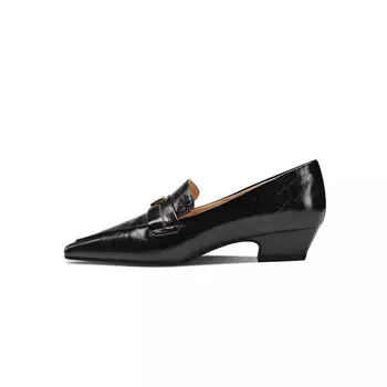 Лоферы женские Bosssunwen, черный