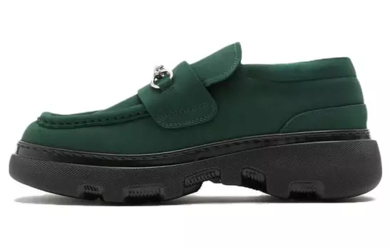 Лоферы женские Burberry, зеленый