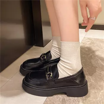 Лоферы женские Bvfnlee, черный