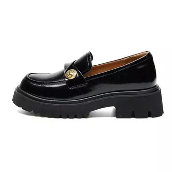 Лоферы женские Caihee, коричневый