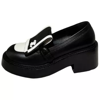 Лоферы женские Chanel, черный