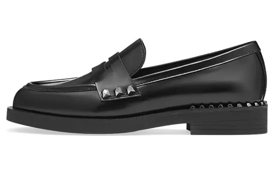 Лоферы женские черные Ash