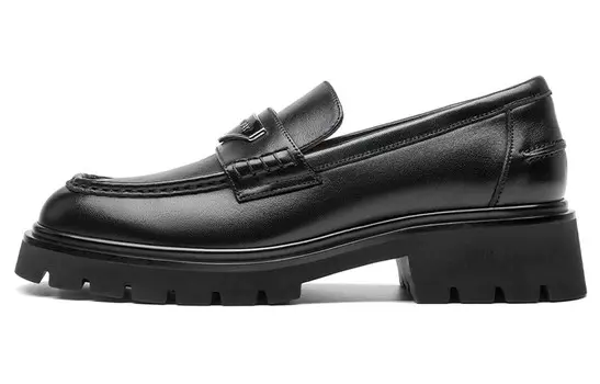 Лоферы женские черные Beau Today