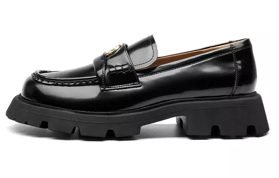 Лоферы женские черные Beau Today