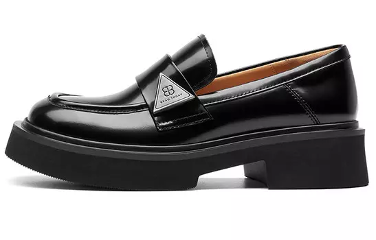 Лоферы женские черные Beau Today