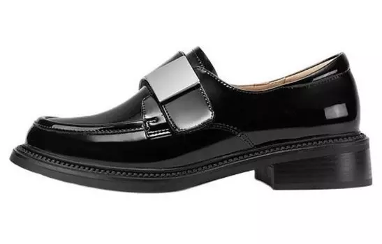 Лоферы женские черные C°Banner