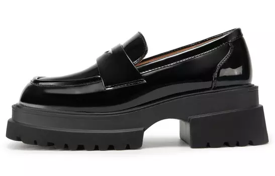 Лоферы женские черные C°Banner