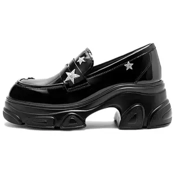 Лоферы женские черные C°Banner