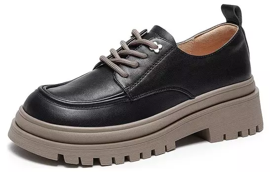 Лоферы женские черные Camel