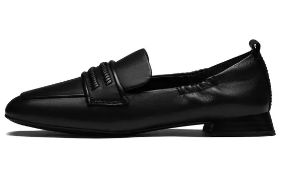 Лоферы женские черные Clarks