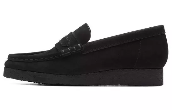 Лоферы женские черные Clarks