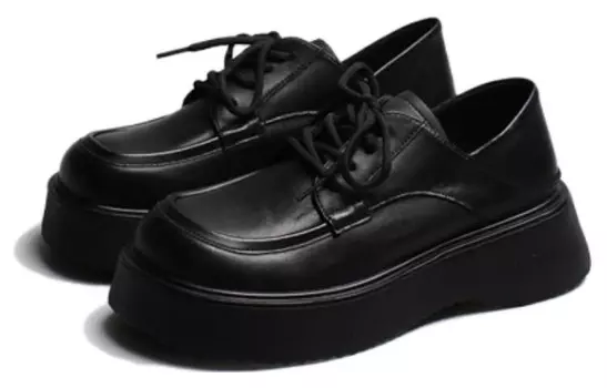 Лоферы женские черные Dolin Collection