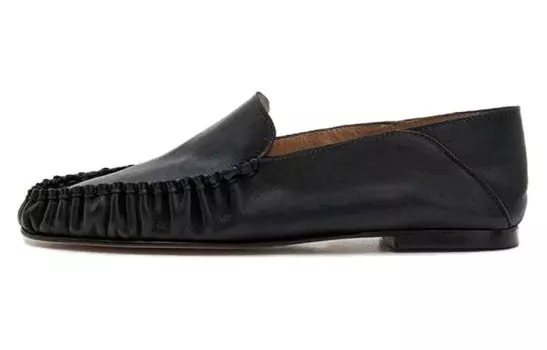 Лоферы женские черные Flattered