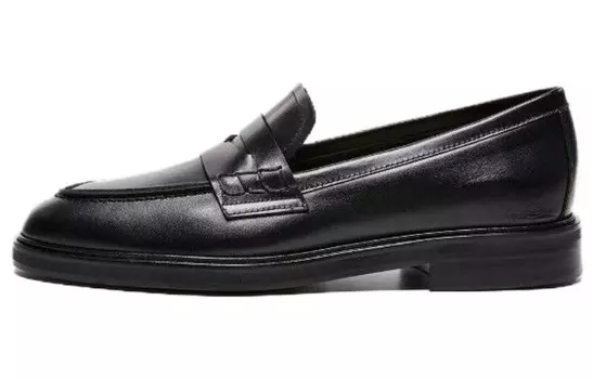 Лоферы женские черные Flattered