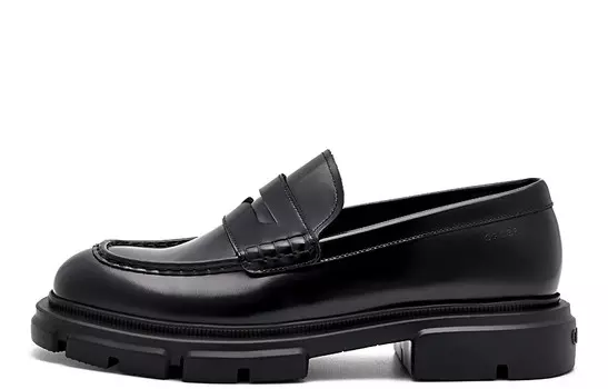 Лоферы женские черные Pedro