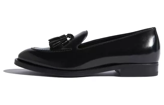 Лоферы женские черные Scarosso