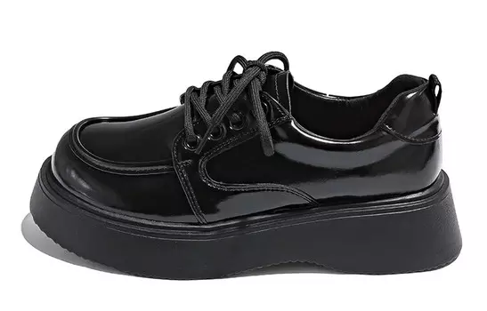 Лоферы женские черные Warrior