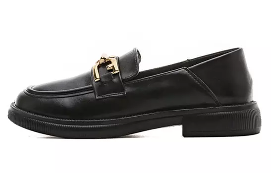 Лоферы женские черные Warrior