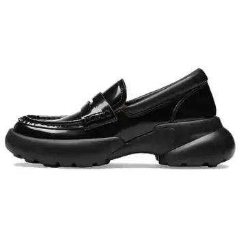 Лоферы женские черный 73Hours