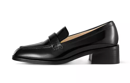 Лоферы женские черный 7Or9