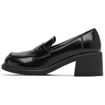 Лоферы женские черный Agsdon