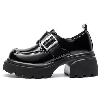 Лоферы женские черный Aita