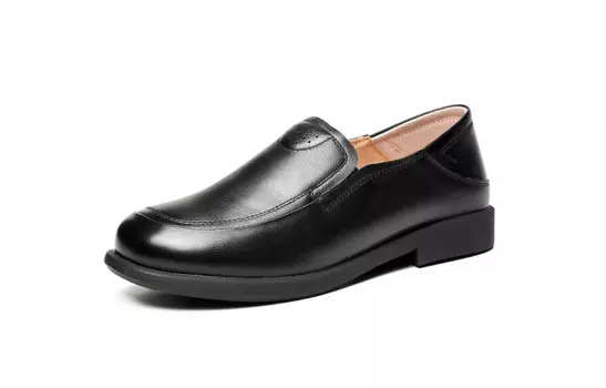 Лоферы женские черный Aokang