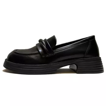 Лоферы женские черный Bbmtr