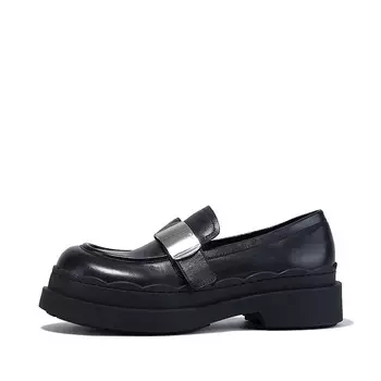 Лоферы женские черный Bellalily