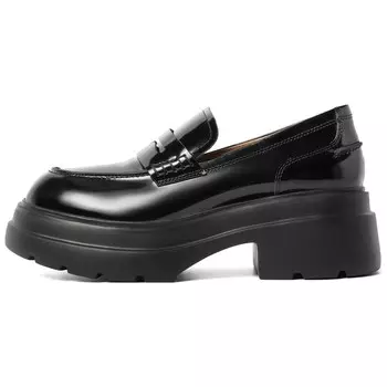 Лоферы женские черный Belle