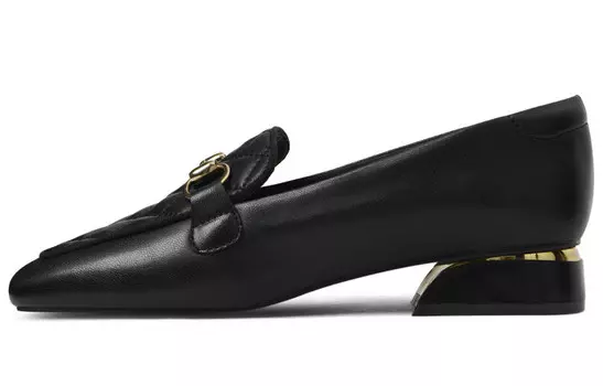 Лоферы женские черный Cameido