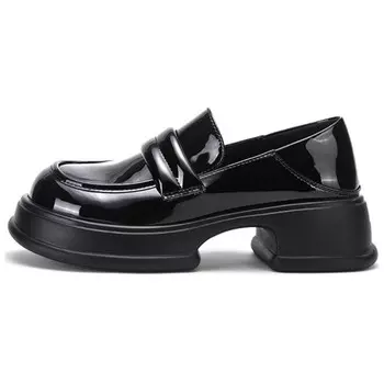 Лоферы женские черный Daphne