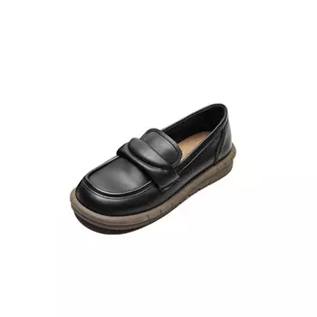 Лоферы женские черный Dme