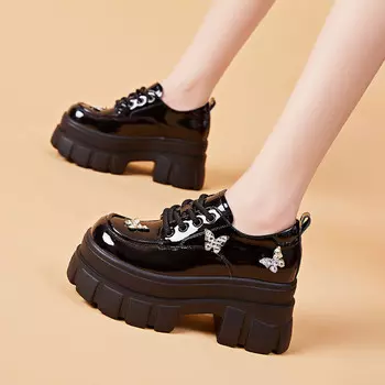 Лоферы женские черный Egger Bird