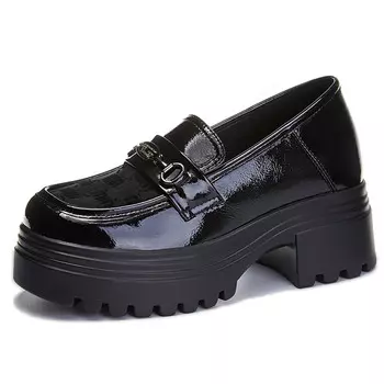 Лоферы женские черный Egger Bird