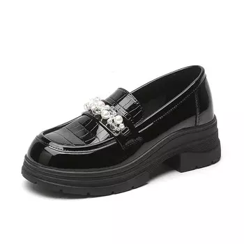 Лоферы женские черный Exull Q