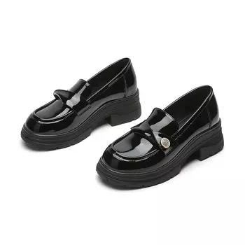 Лоферы женские черный Exull Q