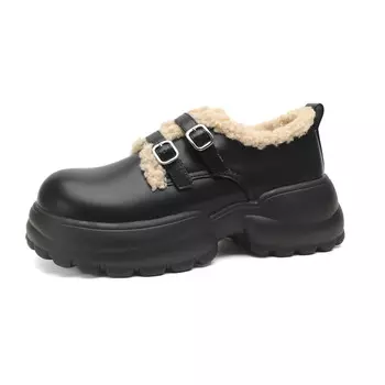 Лоферы женские черный Foxer