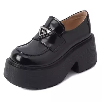 Лоферы женские черный Kemeilian