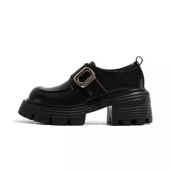 Лоферы женские черный Old Meow