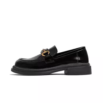 Лоферы женские черный Old Meow