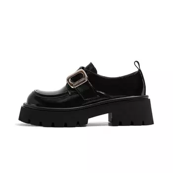 Лоферы женские черный Old Meow